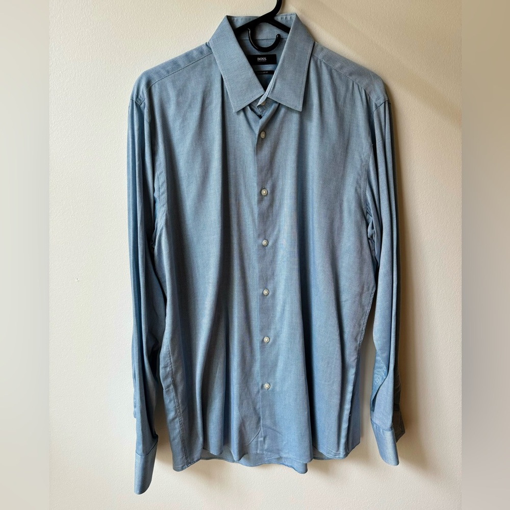 Hugo Boss long sleeve dress shirt.